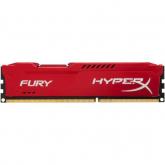 Memorie Kingston HyperX Fury Red Series 4GB DDR3-1600Mhz, CL10