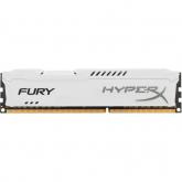 Memorie Kinston HyperX Fury White Series 8GB DDR3-1600Mhz, CL10