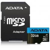 Memory Card microSDHC A-data Premier 32GB, Class 10, UHS-I U1, V10, A1 + Adaptor SD