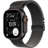 SmartWatch Apple Watch Ultra 3 Titanium, 1.98 inch, 5G, Curea Titan Small, Black - Black Titanium Milanese Loop