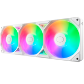 Ventilator Cooler Master SickleFlow Edge 360, ARGB LED, 120 mm, White, 3 bucati