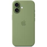 Protectie pentru spate Apple Silicone cu MagSafe pentru iPhone 17, Light Moss