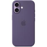 Protectie pentru spate Apple Silicone cu MagSafe pentru iPhone 17, Purple Fog