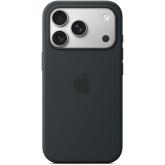 Protectie pentru spate Apple Silicone cu MagSafe pentru iPhone 17 Pro, Black