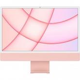 Calculator Apple iMac 4.5K Retina, Apple M1 Octa Core, 24 inch, RAM 8GB, SSD 256GB, Apple M1 8-core, Mac OS Big Sur, Pink