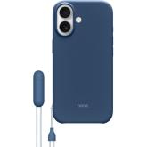 Protectie pentru spate Apple Beats KickStand Policarbonat cu MagSafe pentru iPhone 17, Bedrock Blue