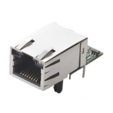 Convertor Media Incastrat Moxa MIINEPORT E1-T 100 Mbps, TTL - RJ45