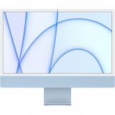 Calculator Apple iMac 4.5K Retina, Apple M1 Octa Core, 24inch, RAM 8GB, SSD 256GB, Apple M1 7-core, Mac OS Big Sur, Blue