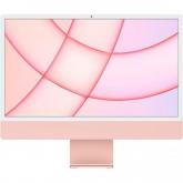 Calculator Apple iMac 4.5K Retina, Apple M1 Octa Core, 24inch, RAM 8GB, SSD 256GB, Apple M1 7-core, Mac OS Big Sur, Pink