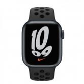Smartwatch Apple Watch Nike Series 7, 1.69inch, curea silicon, Midnight-Anthracite/Black