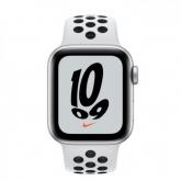 Smartwatch Apple Watch Nike SE V2, 1.57inch, curea silicon, Silver-Pure Platinum/Black