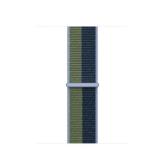 Curea SmartWatch Apple Sport Loop, 41mm, Abyss Blue/Moss Green
