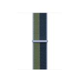 Curea SmartWatch Apple Sport Loop, 41mm, Abyss Blue/Moss Green