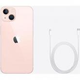 Telefon Mobil Apple iPhone 13, Dual SIM Hybrid, 128GB, 4GB RAM, 5G, Pink