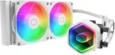 Cooler procesor Cooler Master MasterLiquid 240 Core II, ARGB LED, 2 x 120 mm, White