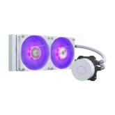 Cooler procesor Cooler Master MasterLiquid ML240L V2 RGB White Edition, 2x 120mm