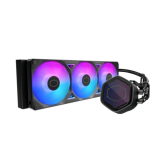 Cooler procesor Cooler Master MasterLiquid 360 Atmos II Pixel LCD, ARGB LED, 3 x 120 mm, Black