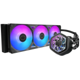 Cooler procesor Cooler Master MasterLiquid 360 Atmos II VRM Fan, ARGB LED, 3 x 120 mm, Black