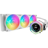 Cooler procesor Cooler Master MasterLiquid 360 ION, ARGB LED, 3 x 120 mm, White