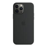 Protectie pentru spate Apple MagSafe Silicone pentru Iphone 13 Pro Max, Midnight