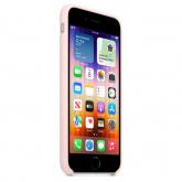 Protectie pentru spate Apple MagSafe Silicone pentru iPhone SE 2/3, Chalk Pink