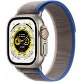 Smartwatch Apple Watch Ultra, 1.92inch, 4G, curea nylon S-M, Titan-Blue/Gray Trail Loop
