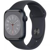 Smartwatch Apple Watch Series 8 Aluminium, 1.69inch, curea silicon, Midnight-Midnight