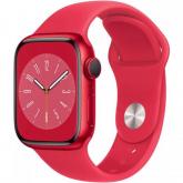 Smartwatch Apple Watch Series 8 Aluminium, 1.69inch, curea silicon, Red-Red