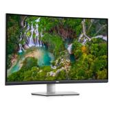 Monitor LED Curbat DELL S3221QS, 31.5inch, 3840x2160, 4ms GtG, Silver