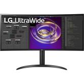 Monitor LED Curbat LG 34WP85CN-B, 34inch, 3440x1440, 5ms GTG, Black