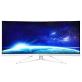 Monitor LED Curbat Philips 349X7FJEW, 34inch, 3440x1440, 4ms GTG, White