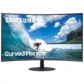 Monitor LED Curbat Samsung C27T550FDU, 27inch, 1920x1080, 4ms GTG, Black