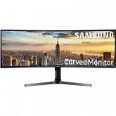 Monitor LED Curbat Samsung LC43J890DKU, 43inch, 3840x1200, 5ms GTG, Black-Gray