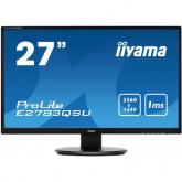 Monitor LED Iiyama ProLite E2783QSU-B1, 27inch, 2560x1440, 1ms, Black
