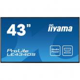 Monitor LED IIyama Prolite LE4340S-B1, 42inch, 1920x1080, 8ms, Black