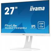 Monitor LED Iiyama ProLite XUB2792QSU-W1, 27inch, 2560x1440, 5ms GTG, White