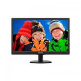 Monitor LED Philips 193V5LSB2/62, 18.5inch, 1366x768, 5ms, Black