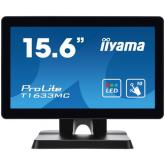 Monitor LED Touchscreen Iiyama T1633MC-B1, 15.6inch, 1366x768, 6ms, Black