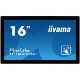 Monitor LED Touchscreen IIyama TF1634MC-B6X, 15.6inch,1366x768, 8ms, Black