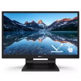 Monitor LED Touchscreen Philips 242B9TL, 23.8inch, 1920x1080, 5ms, Black