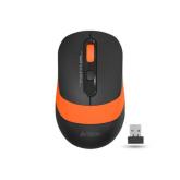 Mouse Optic A4TECH FG10, USB Wireless, Black-Orange