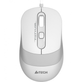 Mouse Optic A4Tech Fstyler FM10, USB, White-Grey