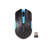 Mouse Optic A4Tech V-Track G3-200N-1, USB Wireless, Black-Blue