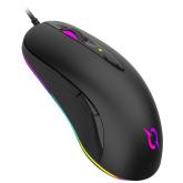 Mouse Optic AQIRYS Orion RGB, USB, Black