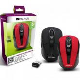 Mouse Optic Canyon CNR-MSOW06R, USB Wireless, Red