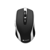 Mouse Optic Canyon CNS-CMSW19B, USB Wireless, Black-Silver