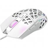 Mouse Optic Canyon Puncher GM-20, USB, White