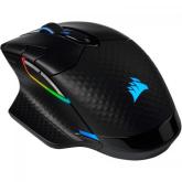 Mouse Optic Corsair DARK CORE PRO, RGB LED, USB/Bluetooth, Black