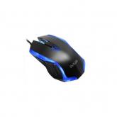 Mouse optic Delux M556, Blue LED, USB, Black