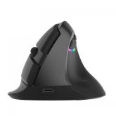 Mouse Optic Delux M618, USB Wireless, Black